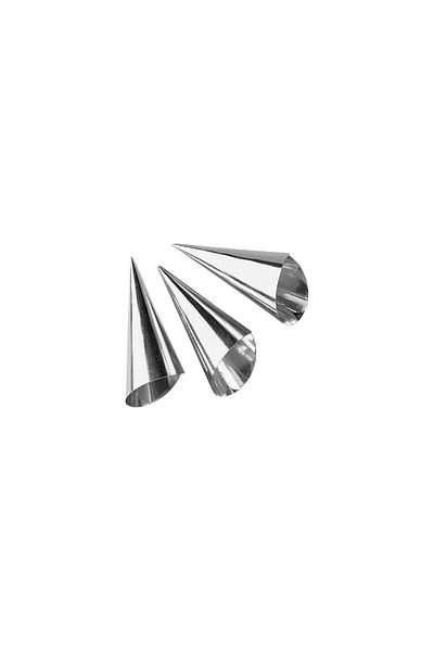 BV Conical shapes for pastry rolls set of 6 pieces