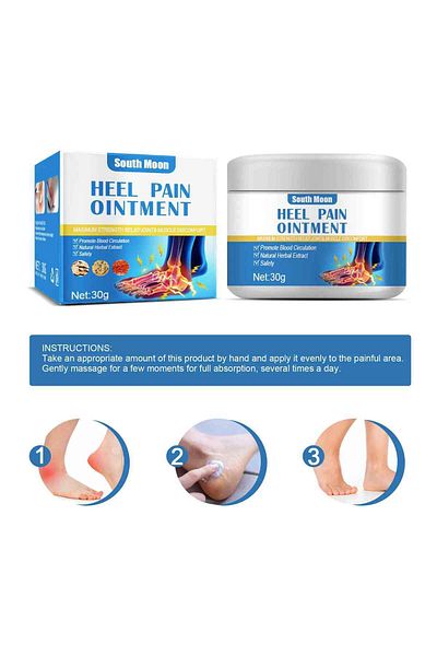 South Moon Akrim Al Hanzel Herbal Heel Pain Tendonitis Fasciitis Plantar Fasciitis Foot Care