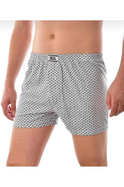 DELORİA Seher (5 Pieces) Patterned Men's Boxer Anti-Sweat Cotton Underwear Men's Abani Classic