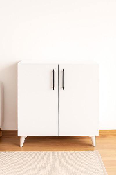 Home %100 MDF ZEN ÇOK AMAÇLI DOLAP AYAKABILIK KAHVE KÖŞESİ YADA BANYO DOLABI