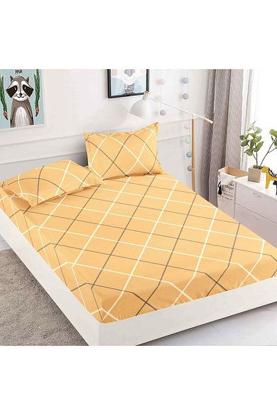FIONNA.RO Elasticated Duvet Cover and Pillowcases Made of Finet 180x200cm - Stripes