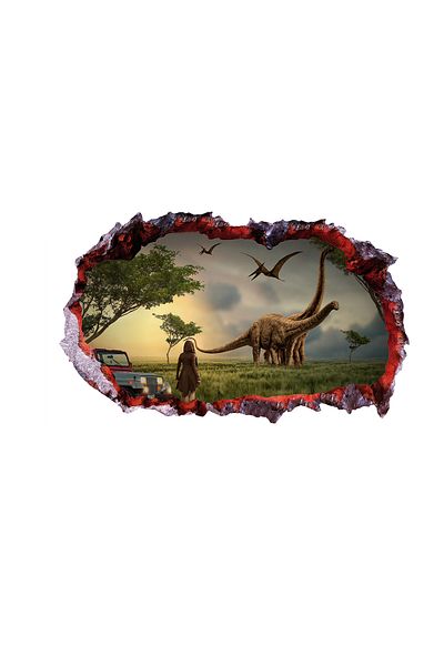 BV Decorative sticker with Dinosaurs, 85 cm, 4311ST-1