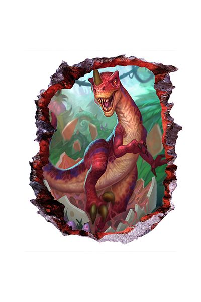 BV Decorative sticker with Dinosaurs, 85 cm, 4203ST-1