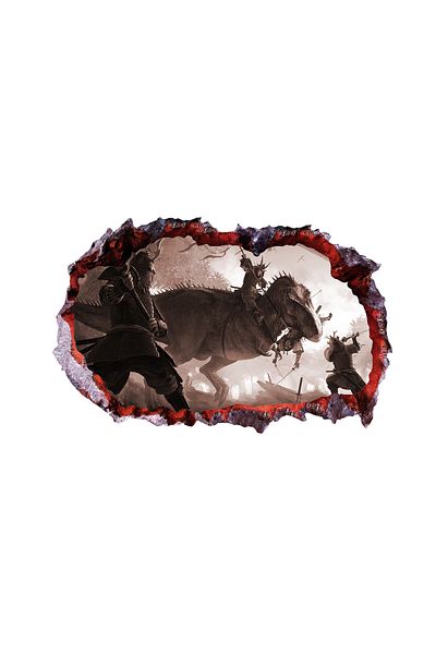 BV Decorative sticker with Dinosaurs, 85 cm, 4235ST-1