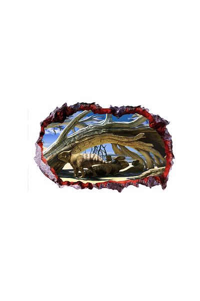 BV Decorative sticker with Dinosaurs, 85 cm, 4291ST-1