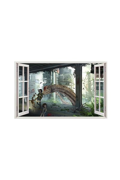 BV Decorative sticker with Dinosaurs, 85 cm, 4234ST