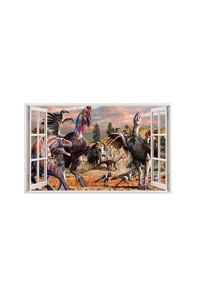 BV Decorative sticker with Dinosaurs, 85 cm, 4237ST