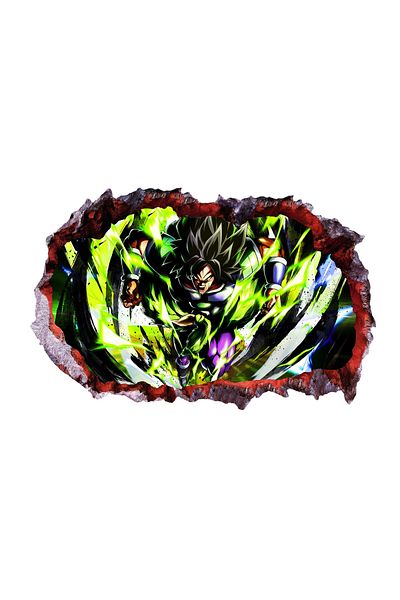 BV Decorative sticker, 3D hole in the wall, Dragon Ball, 85 cm, 1024STK