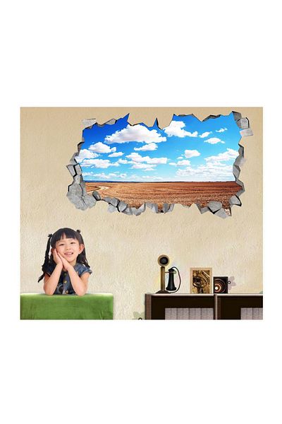 BV Decorative sticker, hole in the wall 3D, Cloud, 85 cm, 186STK-1