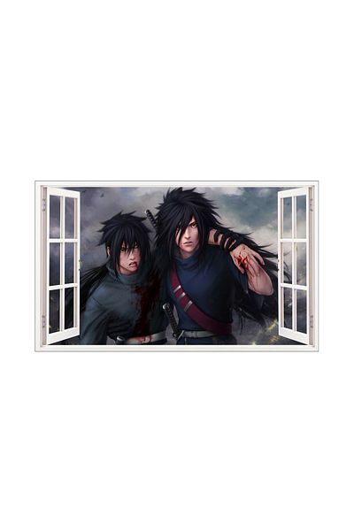 BV Decorative sticker, 3D window, Naruto, 85 cm, 1028STK