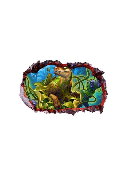 BV Decorative sticker with Dinosaurs, 85 cm, 4212ST-1