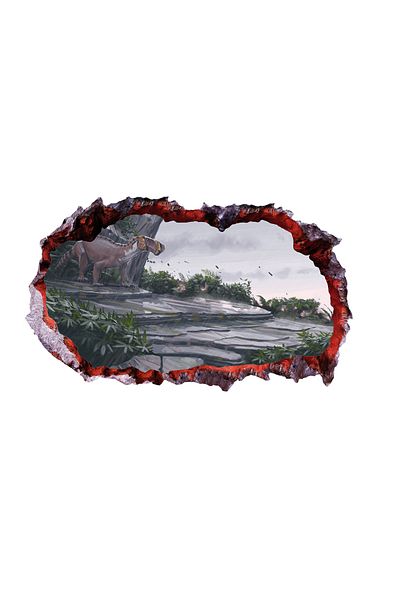 BV Decorative sticker with Dinosaurs, 85 cm, 4288ST-1