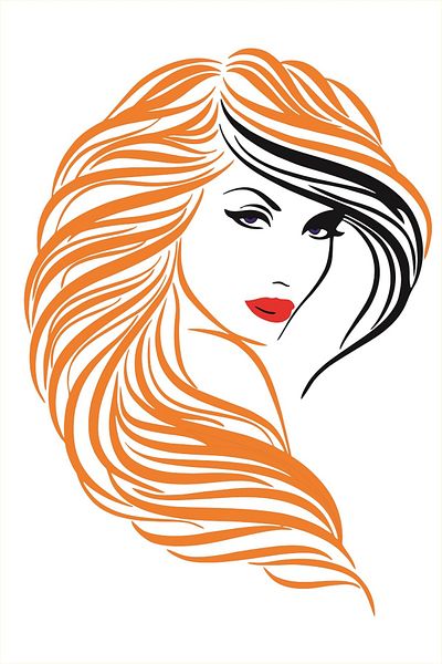 BV Decorative sticker, Woman, 80 cm, 215STK-3