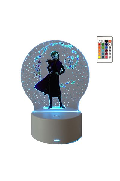 ILUMISHOP LED Night Light, Anna, 16 Colors, with Remote Control, Ambient Light