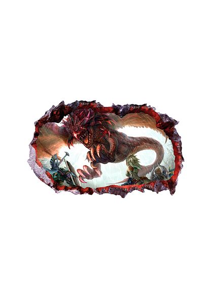 BV Decorative sticker with Dinosaurs, 85 cm, 4378ST-1