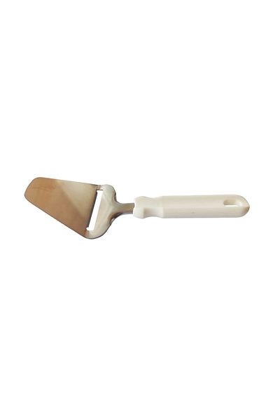 BV Dough or finishing spatula with fruit cleaning system, White, 20 cm, 456COF