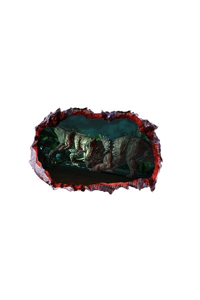 BV Decorative sticker with Dinosaurs, 85 cm, 4426ST-1