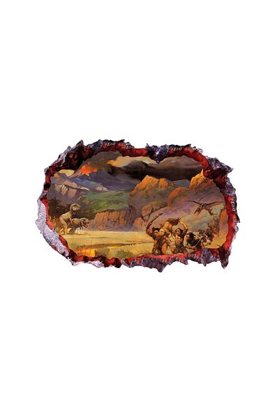 BV Decorative sticker with Dinosaurs, 85 cm, 4236ST-1