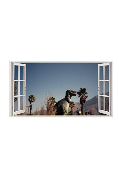 BV Autocolant decorativ cu dinozauri, 85 cm