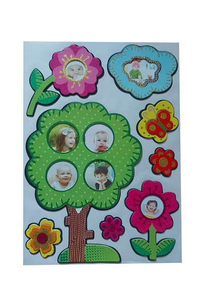BV Decorative sticker, Tree with pictures, 45 cm, WX-EB001