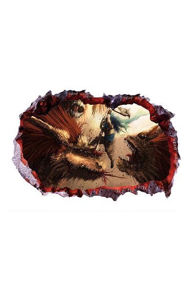 BV Decorative sticker with Dinosaurs, 85 cm, 4395ST-1