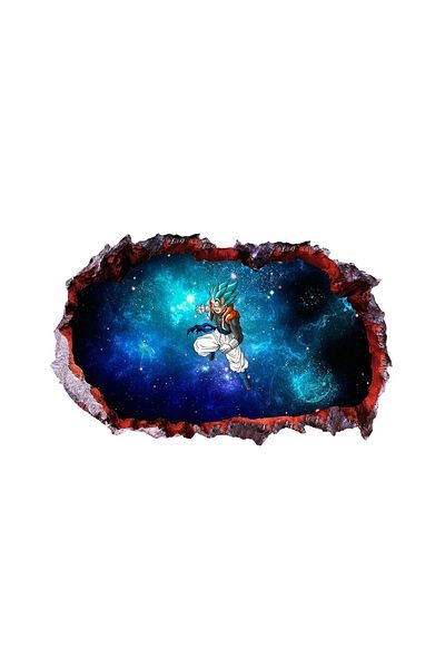 BV Decorative sticker, 3D hole in the wall, Dragon Ball, 85 cm, 1022STK-1