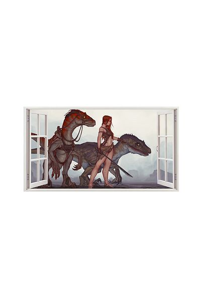 BV Decorative sticker with Dinosaurs, 85 cm, 4240ST