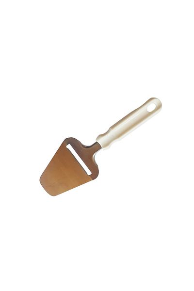 BV Dough or finishing spatula with fruit cleaning system, White, 20 cm, 456COF