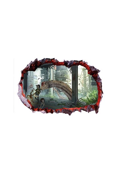 BV Decorative sticker with Dinosaurs, 85 cm, 4234ST-1