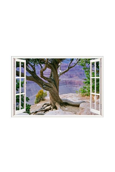 BV Decorative sticker, 3D Window, Grand Canyon, 85 cm, 690STK
