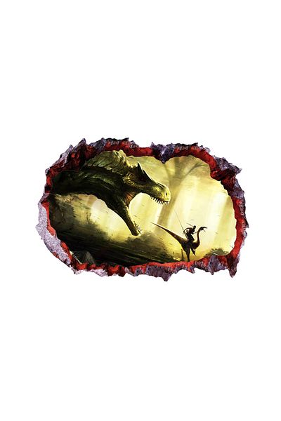 BV Decorative sticker with Dinosaurs, 85 cm, 4252ST-1