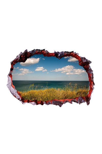 BV Decorative sticker, hole in the wall 3D, Ocean, 85 cm, 163STK-1