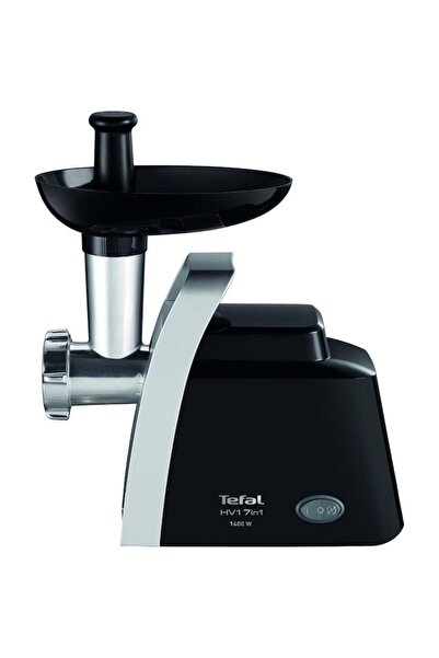 TEFAL Mașină de tocat carne 7 în 1 NE108831, 1400 W, 1,7 kg/min, funcție inversă, Negru