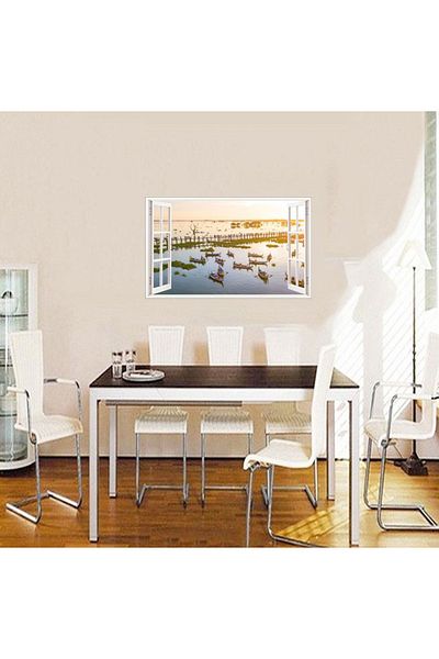 BV Decorative sticker, 3D window, Lacquer, 85 cm, 658STK