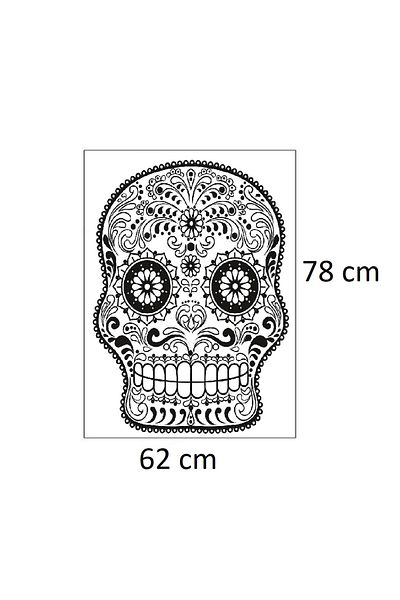 BV Decorative sticker, Skull, 78 cm, 216STK-7
