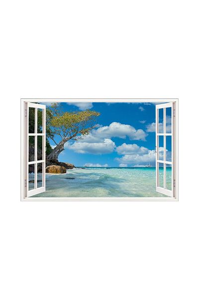 BV Decorative sticker, 3D Window, Large, 85 cm, 677STK