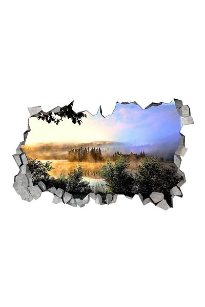 BV Decorative sticker, hole in the wall 3D, Fauna, 85 cm, 161STK-2