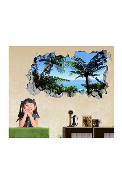 BV Decorative sticker, 3D hole in the wall, Large, 85 cm, 180STK-1