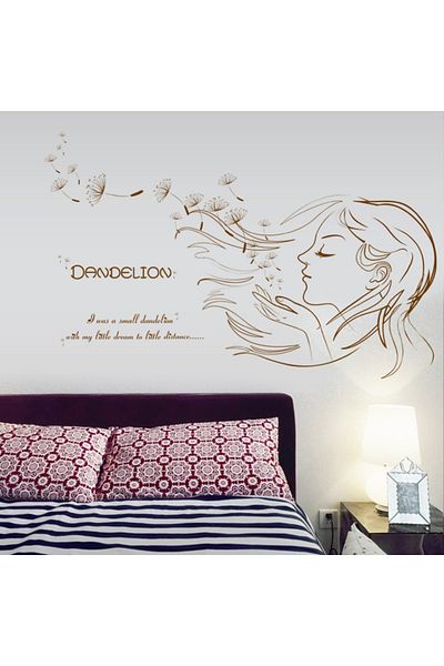 BV Decorative sticker, Flowers, 115 cm, 722STK
