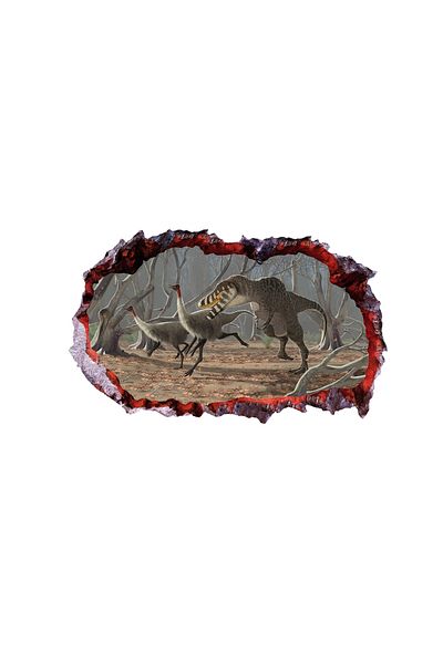 BV Decorative sticker with Dinosaurs, 85 cm, 4278ST-1