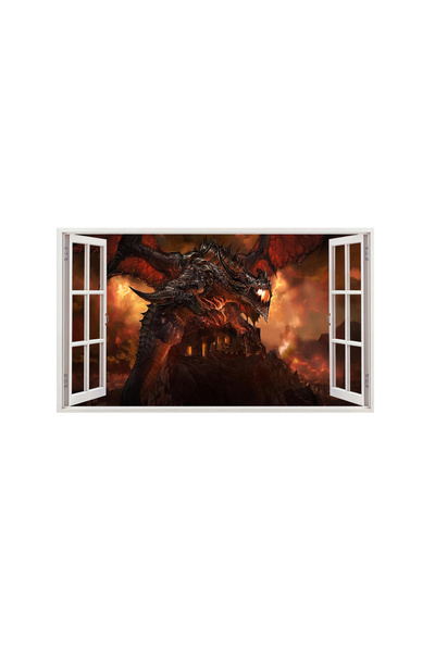 BV Sticker decorativ cu Dinozauri, 85 cm, 4213ST