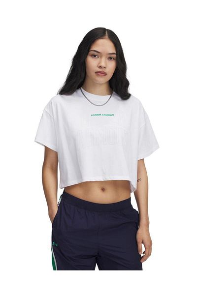 Under Armour UA W VARSITY MIX HW SS CROP