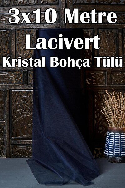 Dantelux Tul de cristal multifuncțional (Bohça Tulle) 3x10 metri - bleumarin