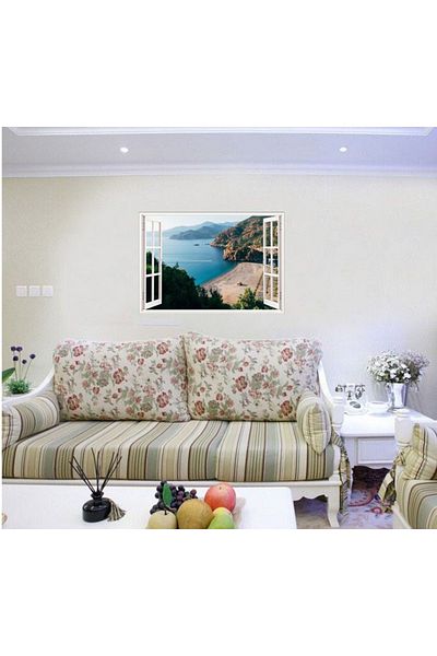 BV Decorative sticker, 3D Window, Large, 85 cm, 685STK