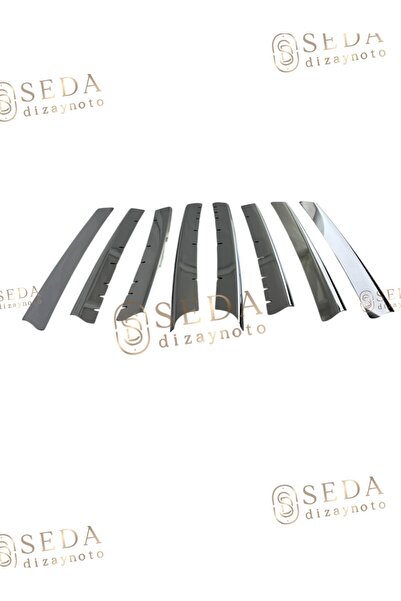 Seda Dizayn Oto VW T4 Transporter Van 1995 > 2003 Ön Panjur 8 Prç. P. Çelik- ...