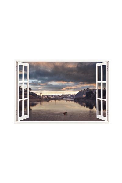 BV Decorative sticker, 3D Window, Waterford, 85 cm, 651STK