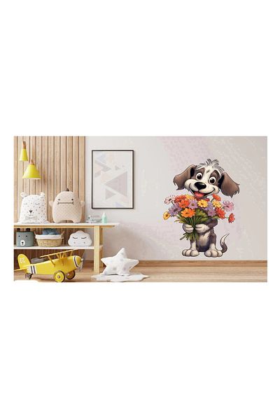 BV Decorative sticker, Dog, Multicolor, 87 cm, 1341STK-9
