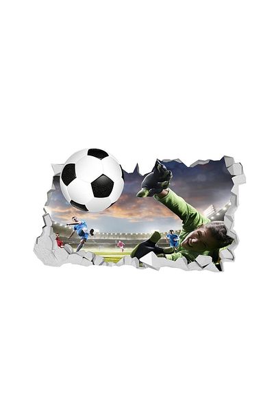 BV Decorative sticker with Football, 85 cm, 1126STK