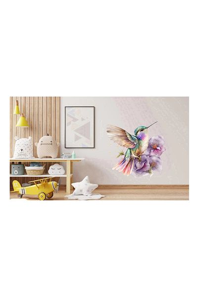BV Decorative sticker, Hummingbird Bird, Multicolor, 60 cm, 1271STK-6