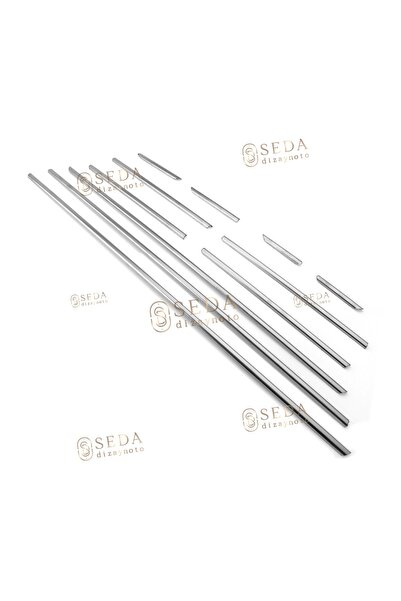 Seda Dizayn Oto VW Passat B6 (3c) SD 2005 > 2012 Ön Tampon Çıtası. 11 Parça. ...